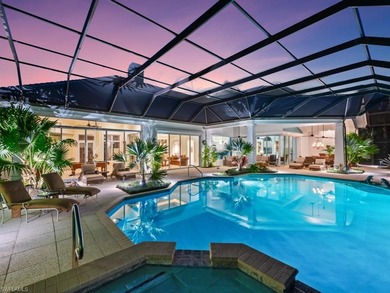 This magnificent estate home in Bonita Bay's sought-after on Bonita Bay West in Florida - for sale on GolfHomes.com, golf home, golf lot