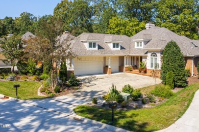 GOLF course VIEWS in gated, Governors Club home to reknowned on Governors Club in North Carolina - for sale on GolfHomes.com, golf home, golf lot