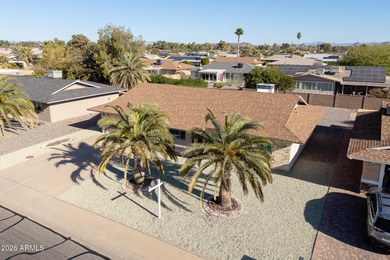 IMPRESSIVE EXPANDED WOODBURY, SITUATED ON A 8700 SQ. FT. N/S LOT on Union Hills Country Club in Arizona - for sale on GolfHomes.com, golf home, golf lot