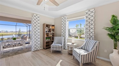 Live the resort lifestyle in this beautifully Angelina model at on Panther Run Golf Club in Florida - for sale on GolfHomes.com, golf home, golf lot