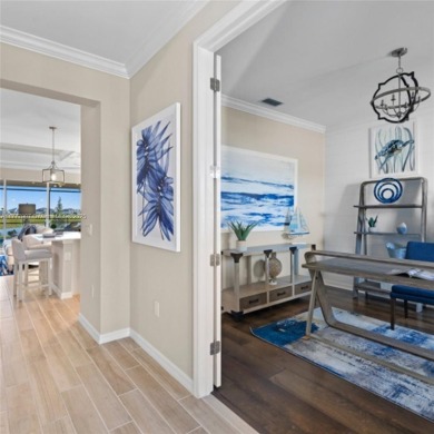 Live the resort lifestyle in this beautifully Angelina model at on Panther Run Golf Club in Florida - for sale on GolfHomes.com, golf home, golf lot