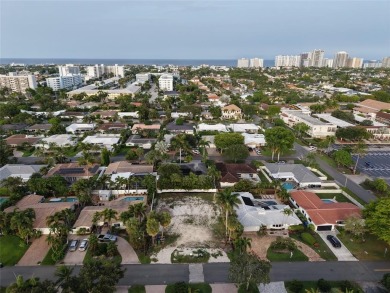 Permit-Approved Lot with Architectural Plans in Coral Ridge on Coral Ridge Country Club in Florida - for sale on GolfHomes.com, golf home, golf lot