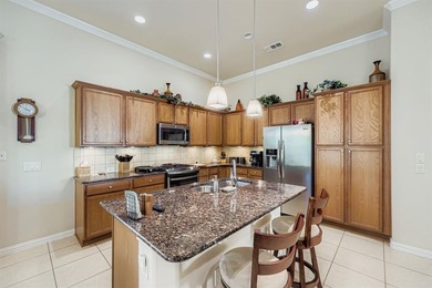 BEST PRICED Briscoe Floorplan with 2-bedrooms, a study and 2.5 on Wildhorse Golf Club of Robson Ranch in Texas - for sale on GolfHomes.com, golf home, golf lot