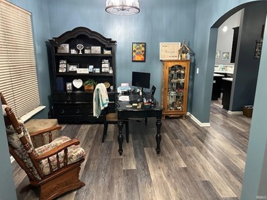 Beautiful ranch style home located on the 9th fairway at Wildcat on Wildcat Creek Golf Course in Indiana - for sale on GolfHomes.com, golf home, golf lot