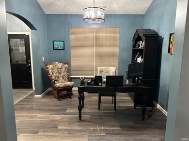 Beautiful ranch style home located on the 9th fairway at Wildcat on Wildcat Creek Golf Course in Indiana - for sale on GolfHomes.com, golf home, golf lot