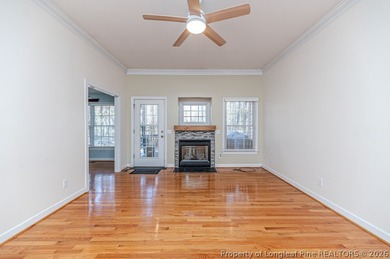 Welcome to your gorgeous *home sweet home* here in Carolina on Carolina Trace Country Club in North Carolina - for sale on GolfHomes.com, golf home, golf lot