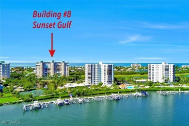 PANORAMIC DOUBLE WATER VIEWS: GULF OF MEXICO AND ESTERO BAY with on Fort Myers Beach and Golf Club in Florida - for sale on GolfHomes.com, golf home, golf lot