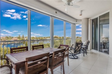 PANORAMIC DOUBLE WATER VIEWS: GULF OF MEXICO AND ESTERO BAY with on Fort Myers Beach and Golf Club in Florida - for sale on GolfHomes.com, golf home, golf lot