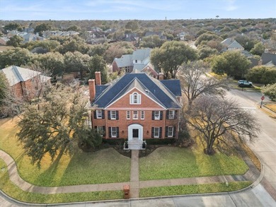 Welcome to 100 Hawn Ct, a rare blend of timeless Georgian on Four Seasons Resort and Club in Texas - for sale on GolfHomes.com, golf home, golf lot