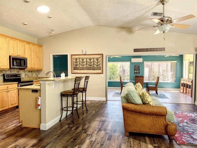 This 2 Bedroom 2 bath furnished RV resort home is situated on a on The Great Outdoors Golf and Country Club in Florida - for sale on GolfHomes.com, golf home, golf lot