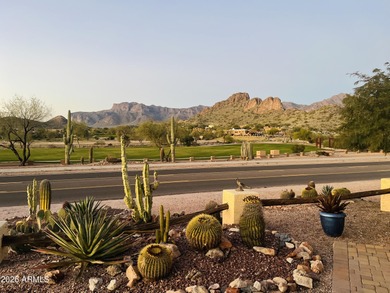 VIEWS, VIEWS, VIEWS!!! Wake up in awe to breathtaking mountain on Gold Canyon Golf Resort - Sidewinder in Arizona - for sale on GolfHomes.com, golf home, golf lot