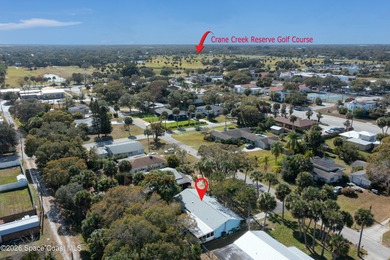 Location, location! This well-situated Central Melbourne home is on Crane Creek Reserve Golf Club in Florida - for sale on GolfHomes.com, golf home, golf lot
