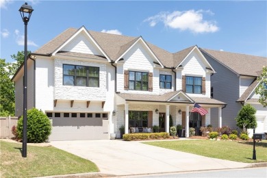 Step inside the most stylish modern farmhouse in Cartersville on The Plantation Golf Club in Georgia - for sale on GolfHomes.com, golf home, golf lot
