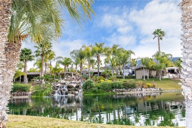 Gorgeous water and golf course views highlight this exceptional on Rancho California RV Resort in California - for sale on GolfHomes.com, golf home, golf lot