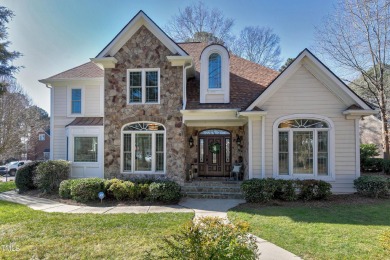 Nestled within coveted Preston Peninsula, this 4 bedroom home is on Prestonwood Country Club  in North Carolina - for sale on GolfHomes.com, golf home, golf lot