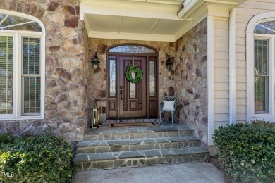 Nestled within coveted Preston Peninsula, this 4 bedroom home is on Prestonwood Country Club  in North Carolina - for sale on GolfHomes.com, golf home, golf lot