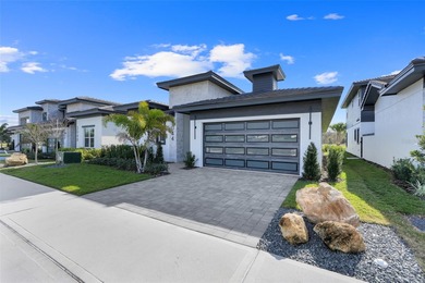 Beautiful 3 bedroom courtyard home with pool and spa located on Providence Golf Club in Florida - for sale on GolfHomes.com, golf home, golf lot