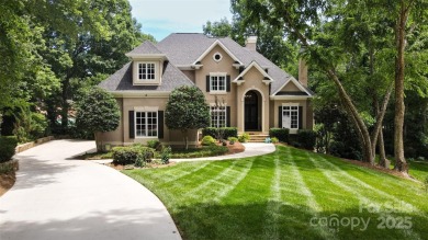 Elegant, family home on gorgeous, private .75 ac, golf course on The Peninsula Club in North Carolina - for sale on GolfHomes.com, golf home, golf lot