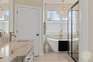 Experience elevated mountain living in this custom 3-bedroom, 2 on Red Lodge Golf Club in Montana - for sale on GolfHomes.com, golf home, golf lot