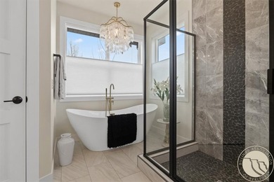 Experience elevated mountain living in this custom 3-bedroom, 2 on Red Lodge Golf Club in Montana - for sale on GolfHomes.com, golf home, golf lot