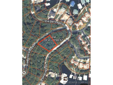 Gentle sloping lot nestled in a quiet cul-de-sac on Via Bello on The Club At Porto Cima in Missouri - for sale on GolfHomes.com, golf home, golf lot