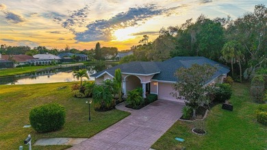 Gorgeous and unique courtyard pool home offering spectacular on University Park Country Club in Florida - for sale on GolfHomes.com, golf home, golf lot