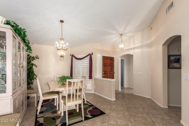 Step into this lovely 2-bedroom, 2-bath home nestled in the on Coyote Lakes Golf Club in Arizona - for sale on GolfHomes.com, golf home, golf lot