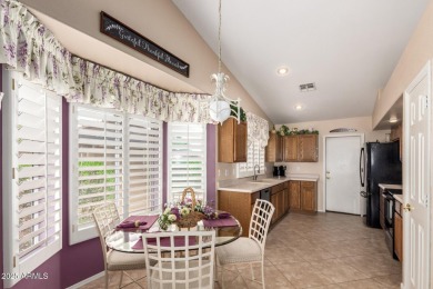 Step into this lovely 2-bedroom, 2-bath home nestled in the on Coyote Lakes Golf Club in Arizona - for sale on GolfHomes.com, golf home, golf lot