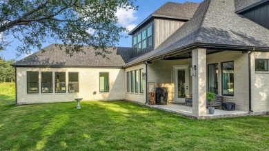 Completed in 2024, this 5 bedroom, 2 level waterfront home is on Sugar Tree Golf and Country Club in Texas - for sale on GolfHomes.com, golf home, golf lot