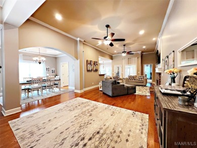 Located on a private golf course lot with a pond in the back on Emerald Mountain Golf Course in Alabama - for sale on GolfHomes.com, golf home, golf lot