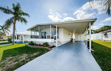 Located in the highly desirable STONEHEDGE ON THE HILL 55+ on Tarpon Springs Golf Course in Florida - for sale on GolfHomes.com, golf home, golf lot