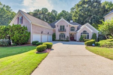 Stunning Custom Built 3-sided brick home ON THE TROPHY CLUB GOLF on Trophy Club of Apalachee in Georgia - for sale on GolfHomes.com, golf home, golf lot