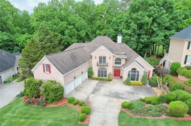 Stunning Custom Built 3-sided brick home ON THE TROPHY CLUB GOLF on Trophy Club of Apalachee in Georgia - for sale on GolfHomes.com, golf home, golf lot