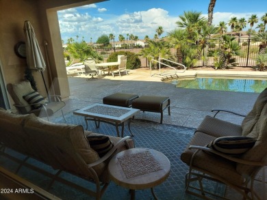 This Luxury Home features a Formal Great Room with clear views on Corte Bella Golf Club in Arizona - for sale on GolfHomes.com, golf home, golf lot