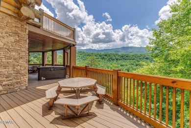 Experience Mountain Luxury at Its Finest. This awe-inspiring log on Bent Creek Golf Course in Tennessee - for sale on GolfHomes.com, golf home, golf lot