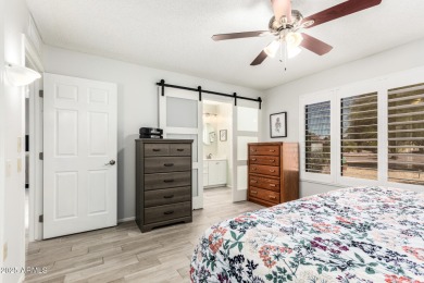 Experience this 2-bedroom retreat in the 55+ community of Sun on Grandview Golf Course in Arizona - for sale on GolfHomes.com, golf home, golf lot