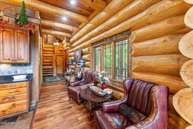 Experience Mountain Luxury at Its Finest. This awe-inspiring log on Bent Creek Golf Course in Tennessee - for sale on GolfHomes.com, golf home, golf lot