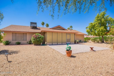 Experience this 2-bedroom retreat in the 55+ community of Sun on Grandview Golf Course in Arizona - for sale on GolfHomes.com, golf home, golf lot