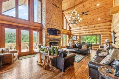 Experience Mountain Luxury at Its Finest. This awe-inspiring log on Bent Creek Golf Course in Tennessee - for sale on GolfHomes.com, golf home, golf lot