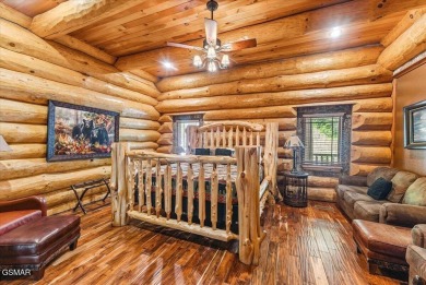 Experience Mountain Luxury at Its Finest. This awe-inspiring log on Bent Creek Golf Course in Tennessee - for sale on GolfHomes.com, golf home, golf lot