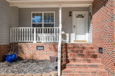 Beautiful 3 Bed/2 Bath one story home nestled in the woods of a on Carolina Trace Country Club in North Carolina - for sale on GolfHomes.com, golf home, golf lot