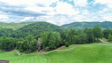 There are amazing views of layered mountains to the east and on Waterfall Country Club in Georgia - for sale on GolfHomes.com, golf home, golf lot