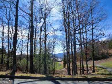 There are amazing views of layered mountains to the east and on Waterfall Country Club in Georgia - for sale on GolfHomes.com, golf home, golf lot