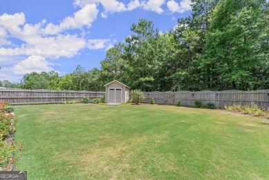 Charming Ranch in Great Location with fabulous level fenced in on Chicopee Woods Golf Course in Georgia - for sale on GolfHomes.com, golf home, golf lot