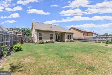 Charming Ranch in Great Location with fabulous level fenced in on Chicopee Woods Golf Course in Georgia - for sale on GolfHomes.com, golf home, golf lot