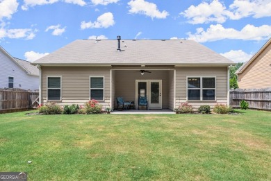 Charming Ranch in Great Location with fabulous level fenced in on Chicopee Woods Golf Course in Georgia - for sale on GolfHomes.com, golf home, golf lot