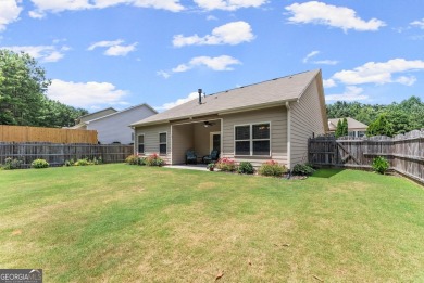 Charming Ranch in Great Location with fabulous level fenced in on Chicopee Woods Golf Course in Georgia - for sale on GolfHomes.com, golf home, golf lot