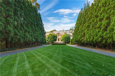 *Evergreen* Estate  is set on a ridge-top lot above the city in on Bobby Jones Golf Club in Georgia - for sale on GolfHomes.com, golf home, golf lot
