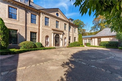 *Evergreen* Estate  is set on a ridge-top lot above the city in on Bobby Jones Golf Club in Georgia - for sale on GolfHomes.com, golf home, golf lot