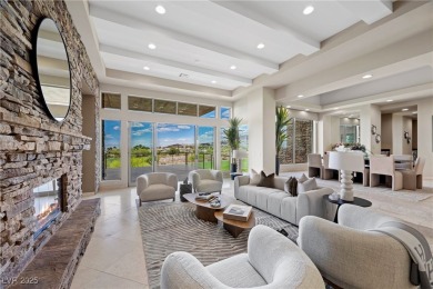 Frank Lloyd Wright-inspired masterpiece in exclusive guard-gated on Dragon Ridge Country Club in Nevada - for sale on GolfHomes.com, golf home, golf lot